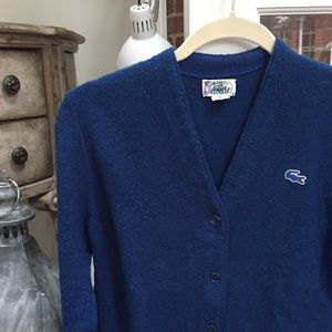 Vintage Lacoste Cardigan